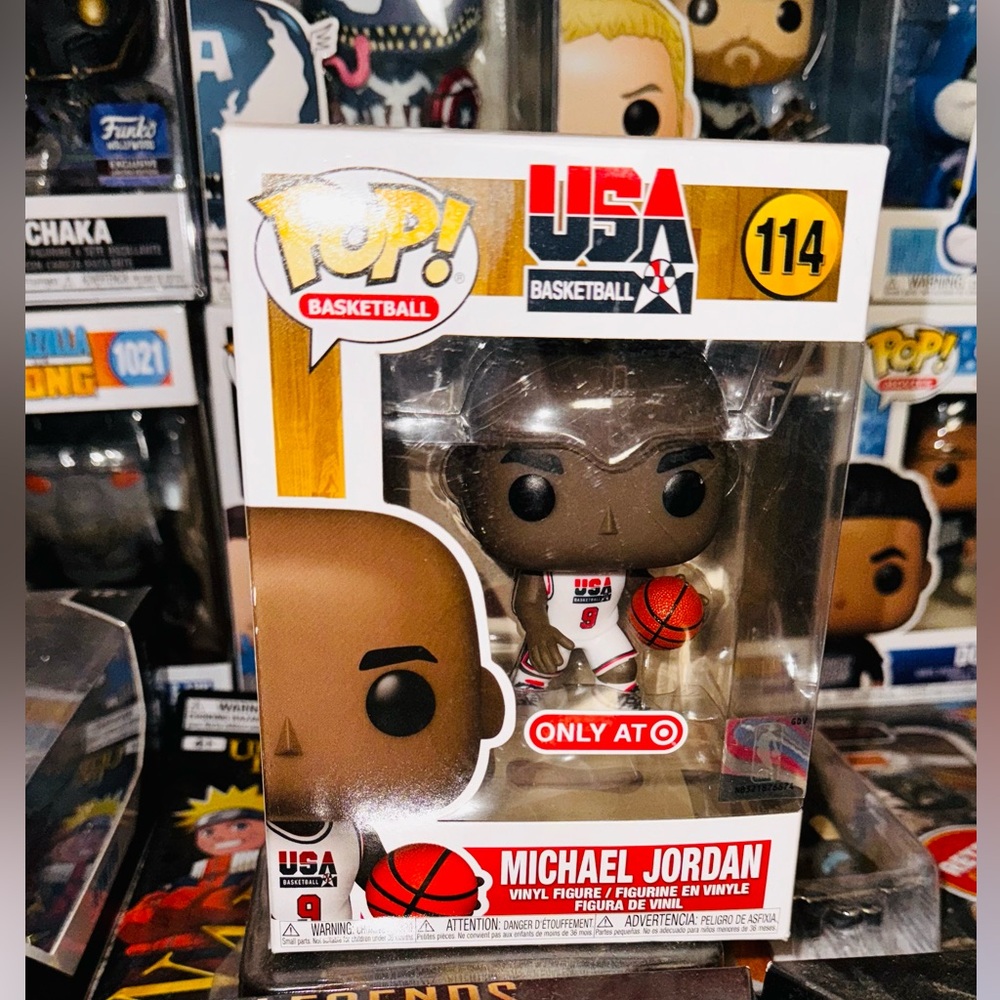 Michael Jordan Team USA Funko Pop Olympics NBA